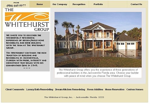Whitehurst Group Design/Build Remodeling Jacksonville FL